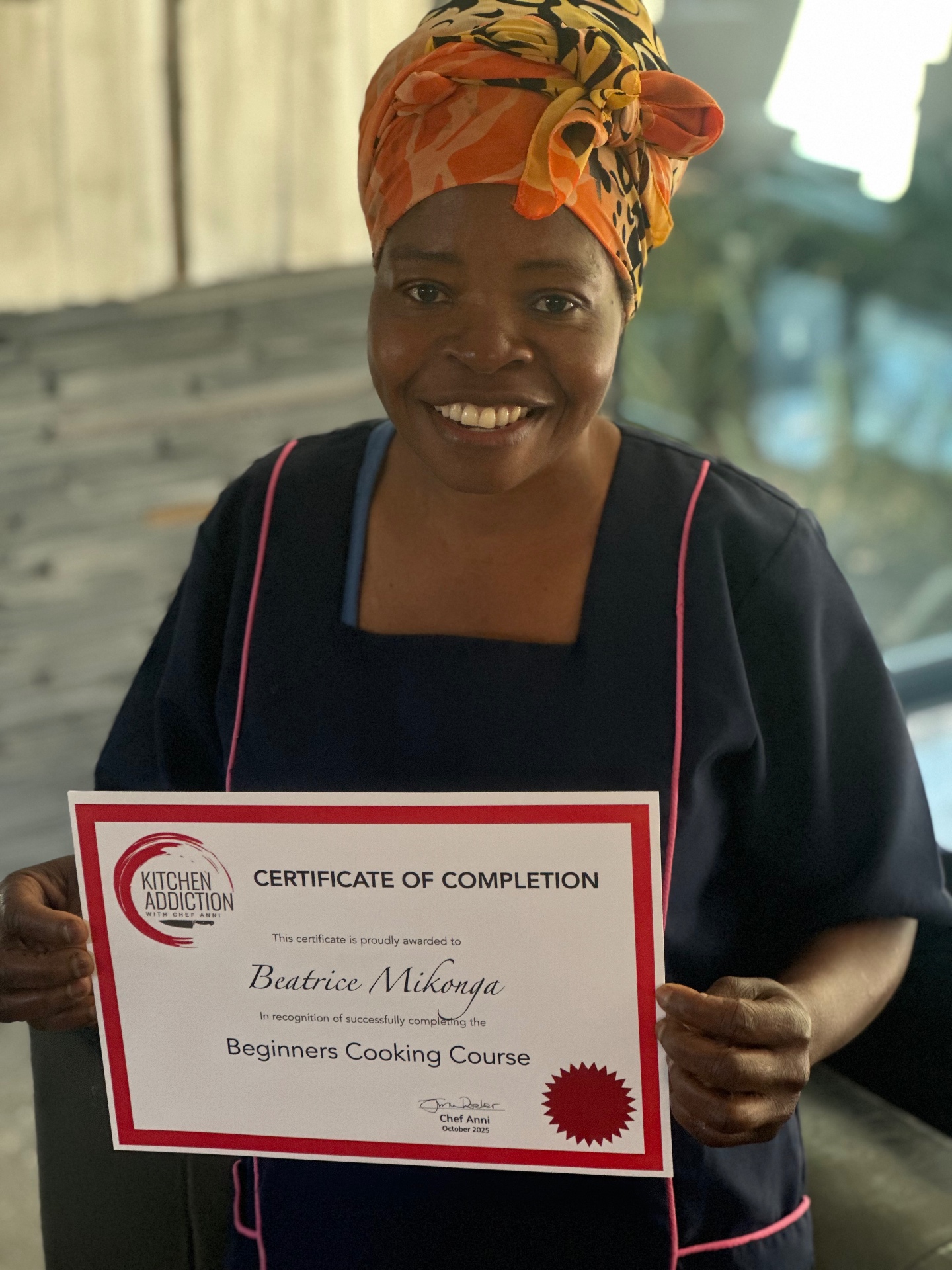 Guests cooking at a Kitchen Addiction class